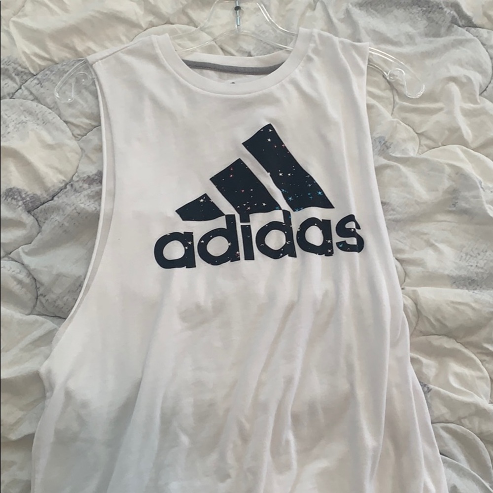 Adidas Scoop Neck Workout Top